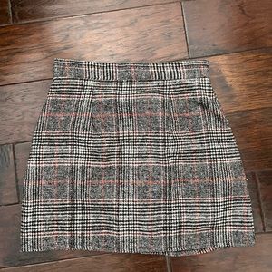 Plaid skirt